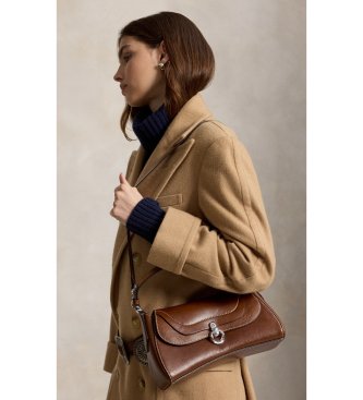 Polo Ralph Lauren Polo Blaze kleine bruine schoudertas