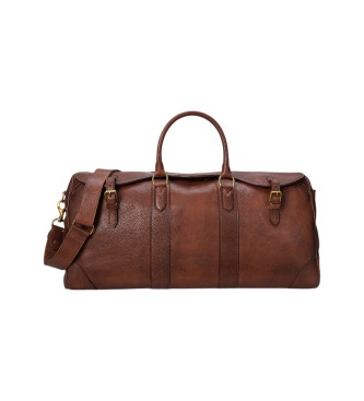 Polo Ralph Lauren Sac de voyage en cuir marron Heritage