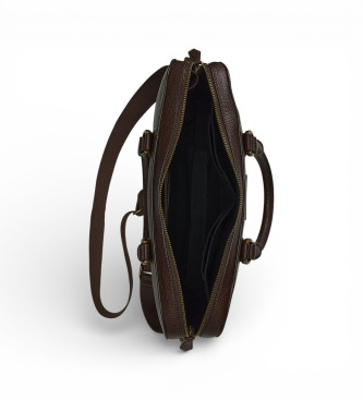 Polo Ralph Lauren Rejsetaske i brunt kernel�der