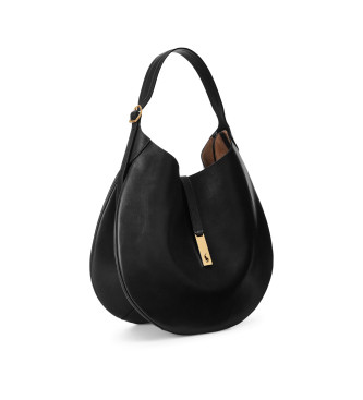 Polo Ralph Lauren Bolsa a tiracolo em pele Polo ID grande preto