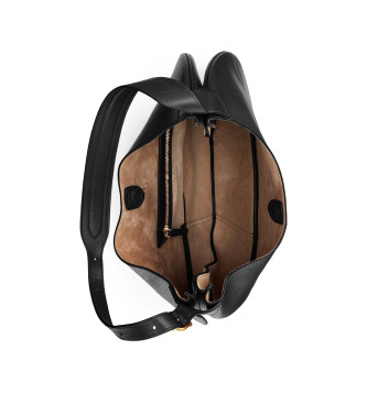 Polo Ralph Lauren Bolsa a tiracolo em pele Polo ID grande preto