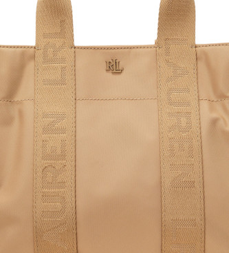 Lauren Ralph Lauren Borsa Stevie piccola beige