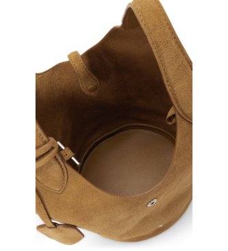 Polo Ralph Lauren Sac tote croisé Polo Play en daim beige