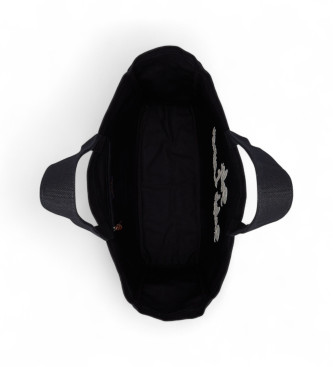 Polo Ralph Lauren Canvas tote bag with black embroidery