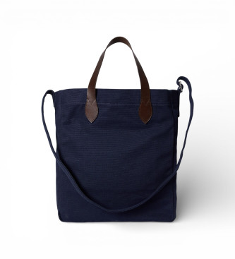 Polo Ralph Lauren Totebag i canvas med polotr�ja med bj�rn i marinbl� f�rg