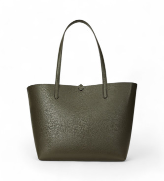 Polo Ralph Lauren Bolso tote grande reversible verde