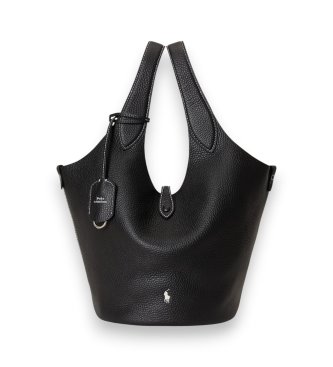 Polo Ralph Lauren Borsa tote Polo Play in pelle nera