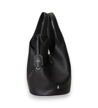 Polo Ralph Lauren Borsa tote Polo Play in pelle nera