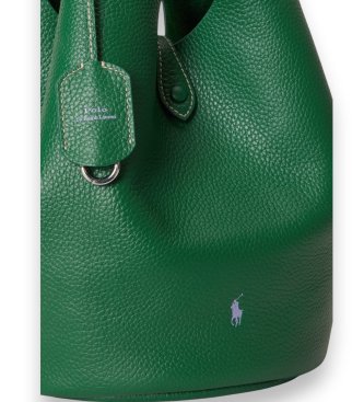 Polo Ralph Lauren Borsa tote Polo Play in pelle verde