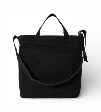 Polo Ralph Lauren Shopper-taske i l�rred i sort l�rred