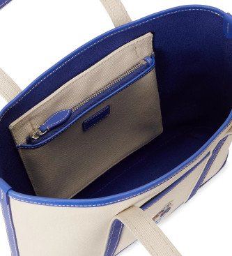 Polo Ralph Lauren Bolso tote shopper pequeo con Polo Bear beige