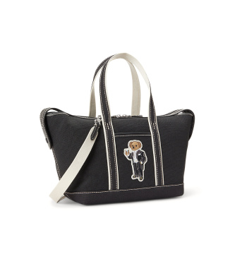 Polo Ralph Lauren Lille tote/shopper taske med Polo Bear i sort