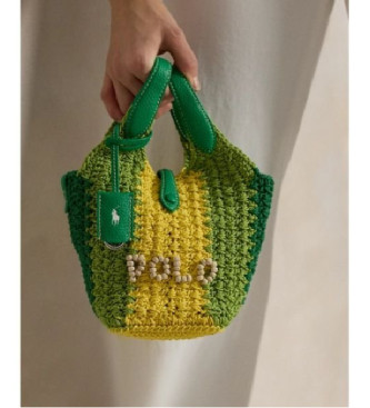 Polo Ralph Lauren Bolso tote y cruzado Polo Play peque�o verde
