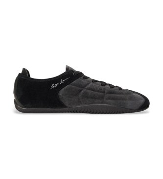 Polo Ralph Lauren Schwarze Ranger-Sneaker aus Wildleder