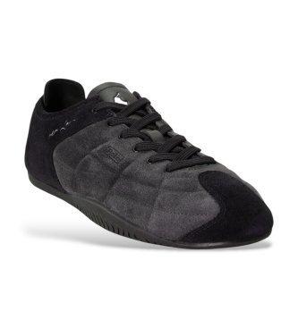 Polo Ralph Lauren Schwarze Ranger-Sneaker aus Wildleder