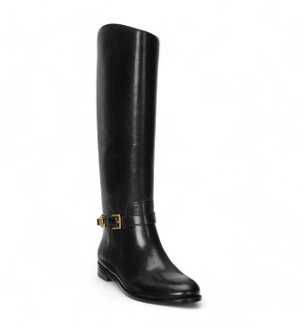 Polo Ralph Lauren Brooke Leather Boots noir