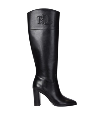 Polo Ralph Lauren Leather Boots Page II black