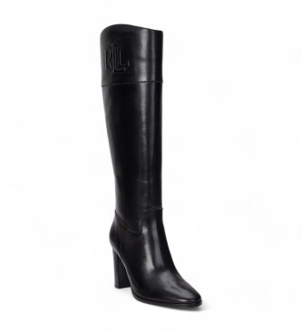 Polo Ralph Lauren Bottes en cuir Page II noir