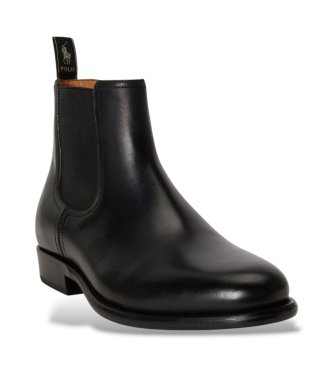 Polo Ralph Lauren Zwartleren Chelsea-boots Owen