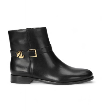 Polo Ralph Lauren Brooke - Bottines en cuir noir