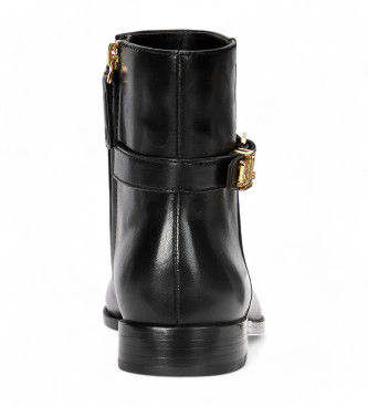 Lauren Ralph Lauren Brooke Leather Ankle Boots black