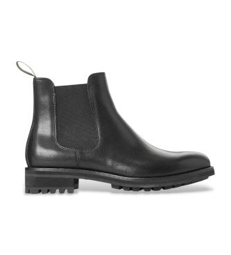 Polo Ralph Lauren Bottines en cuir Bryson noir