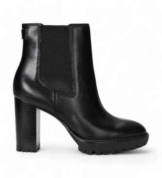 Polo Ralph Lauren Layne Leather Ankle Boots preto