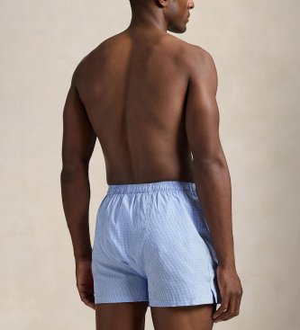 Polo Ralph Lauren Calções boxer azuis clássicos