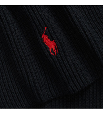 Polo Ralph Lauren Sort ribstrikket trklde