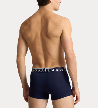 Polo Ralph Lauren Bxer de algodn con Polo Bear marino