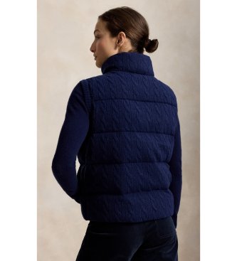 Polo Ralph Lauren Navy wool and cashmere vest