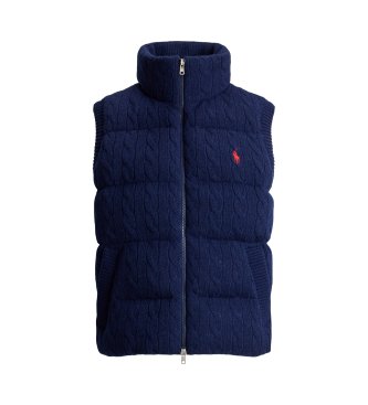 Polo Ralph Lauren Navy wool and cashmere vest