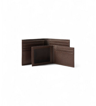 Polo Ralph Lauren Bote cadeau marron avec portefeuille et porte-cls