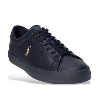 Polo Ralph Lauren Baskets en cuir Lonwood noir