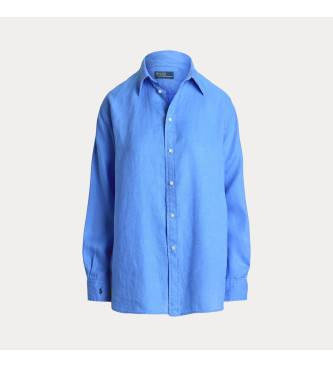 Polo Ralph Lauren Camisa Classic Long Sleeve azul