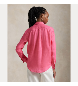 Polo Ralph Lauren Camicia classica rosa a maniche lunghe