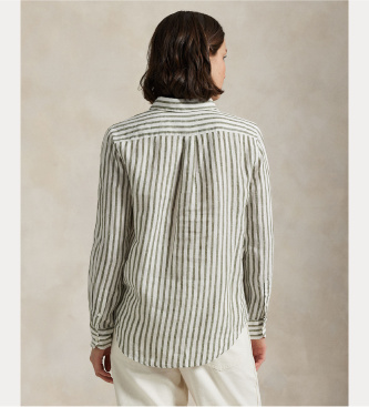 Polo Ralph Lauren Lanena srajca Classica zelena