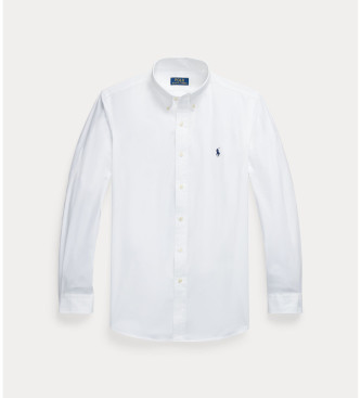 Polo Ralph Lauren Camisa de ajuste personalizado branca