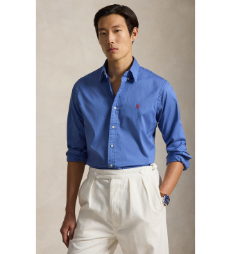 Polo Ralph Lauren Custom Fit Lightweight Twill Shirt blue