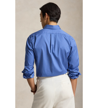 Polo Ralph Lauren Custom Fit Lightweight Twill Shirt blue