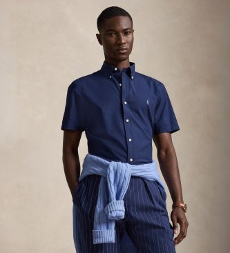 Polo Ralph Lauren Hemd Custom marineblau