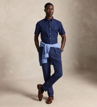 Polo Ralph Lauren Hemd Custom marineblau