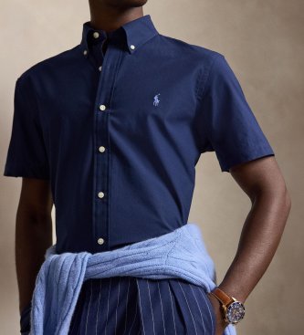 Polo Ralph Lauren Hemd Custom marineblau
