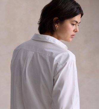 Polo Ralph Lauren Camisa de algodón Relaxed Fit blanco