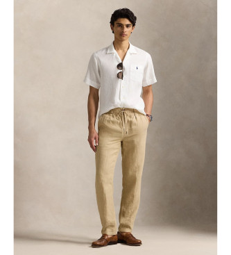 Polo Ralph Lauren Camicia in lino bianco vestibilit classica