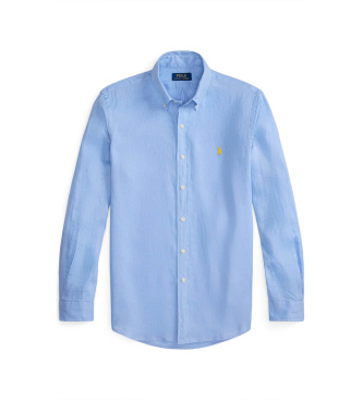 Polo Ralph Lauren Camicia in lino blu su misura