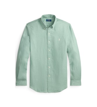 Polo Ralph Lauren Camicia di lino verde su misura