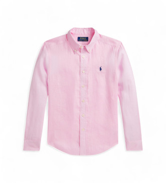 Polo Ralph Lauren Rosa Leinenhemd