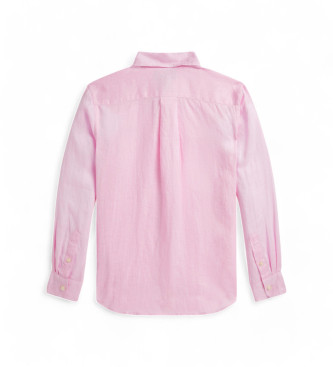 Polo Ralph Lauren Rosa Leinenhemd