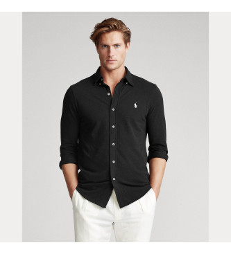 Polo Ralph Lauren Zwart mesh shirt